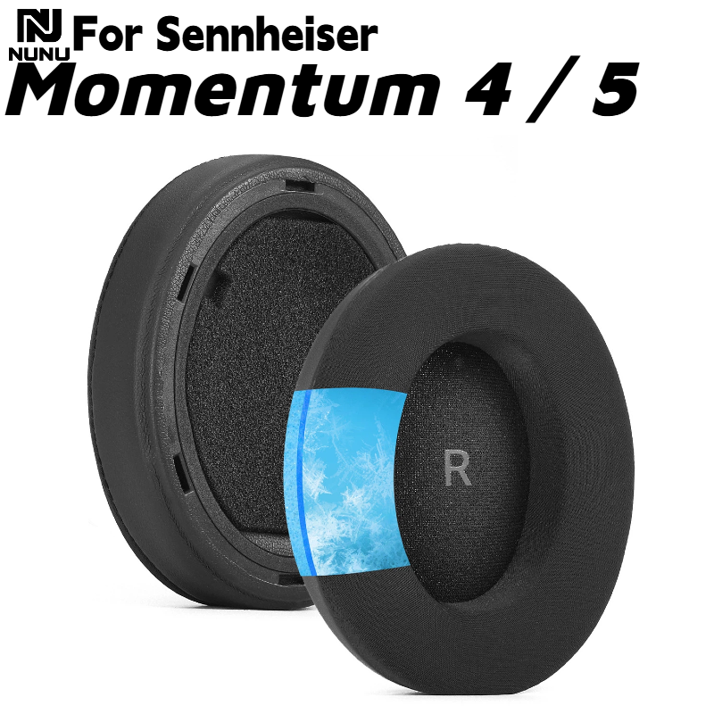 Sennheiser Headphone Momentum 4 - Almofadas auriculares de substituição, confortáveis, em