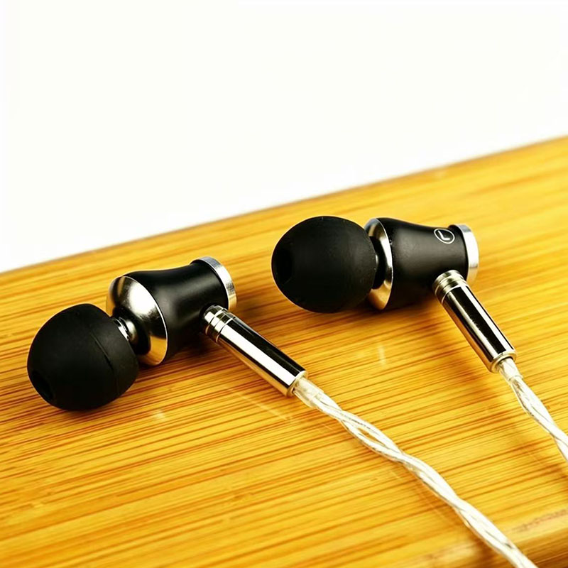 Wired Earphone Mic - Fones de Ouvido Intra-auriculares HiFi com