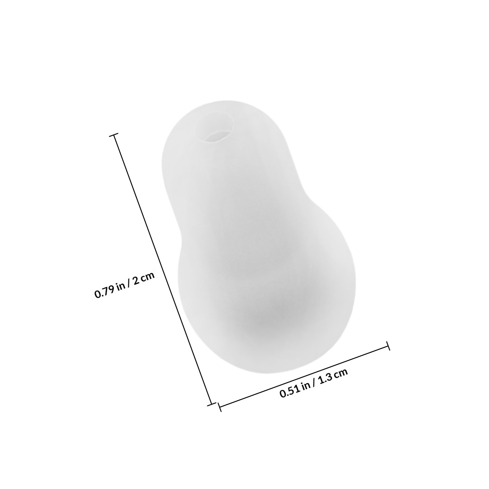 4 unidades de ponteiras de sil - Silicone Ear Tip Replacement avaliação e preço