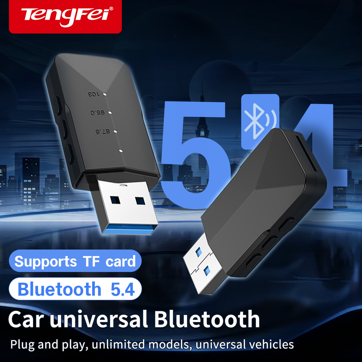 Adaptador Bluetooth USB Tengfe - Bluetooth Adapter Receiver avaliação e preço