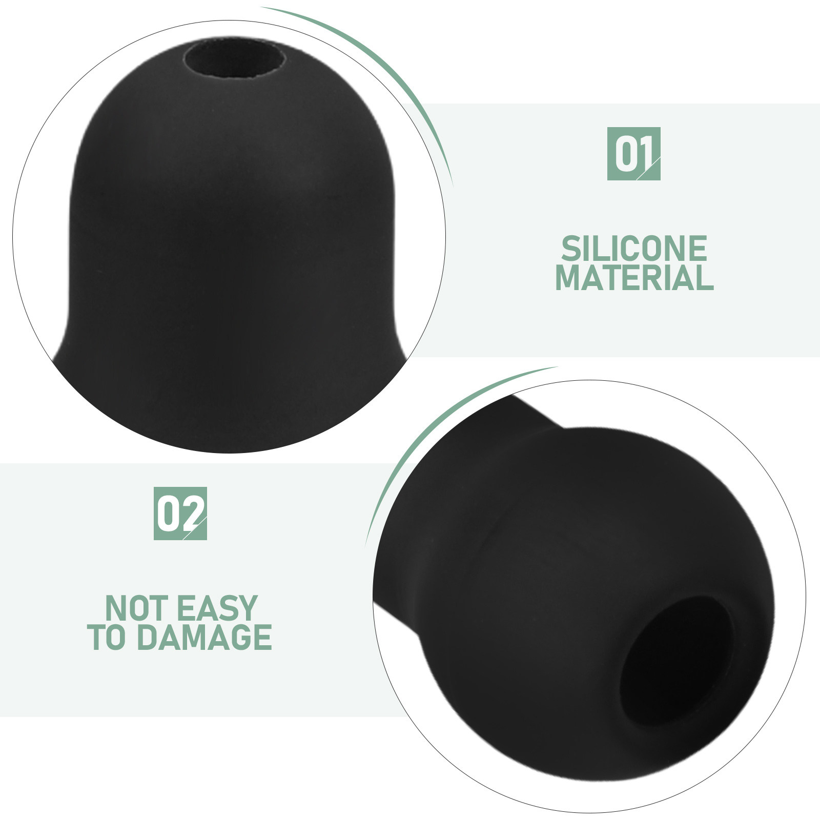 6 Peças de Pontas de Ouvido de - Silicone Ear Tip Replacement avaliação e preço