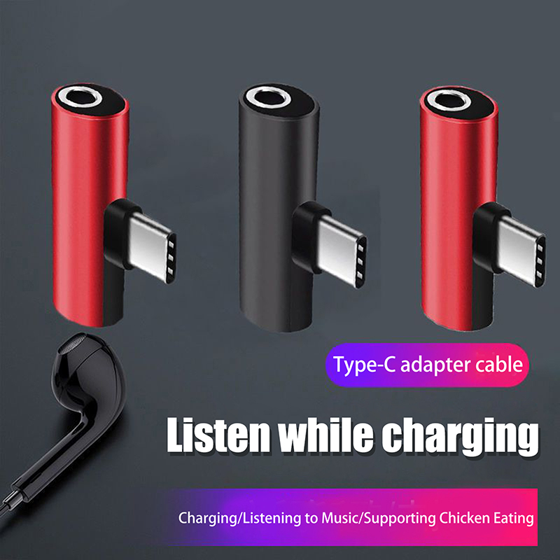 Adaptadores de metal USB Tipo- - Earphone Splitter Jack avaliação e preço