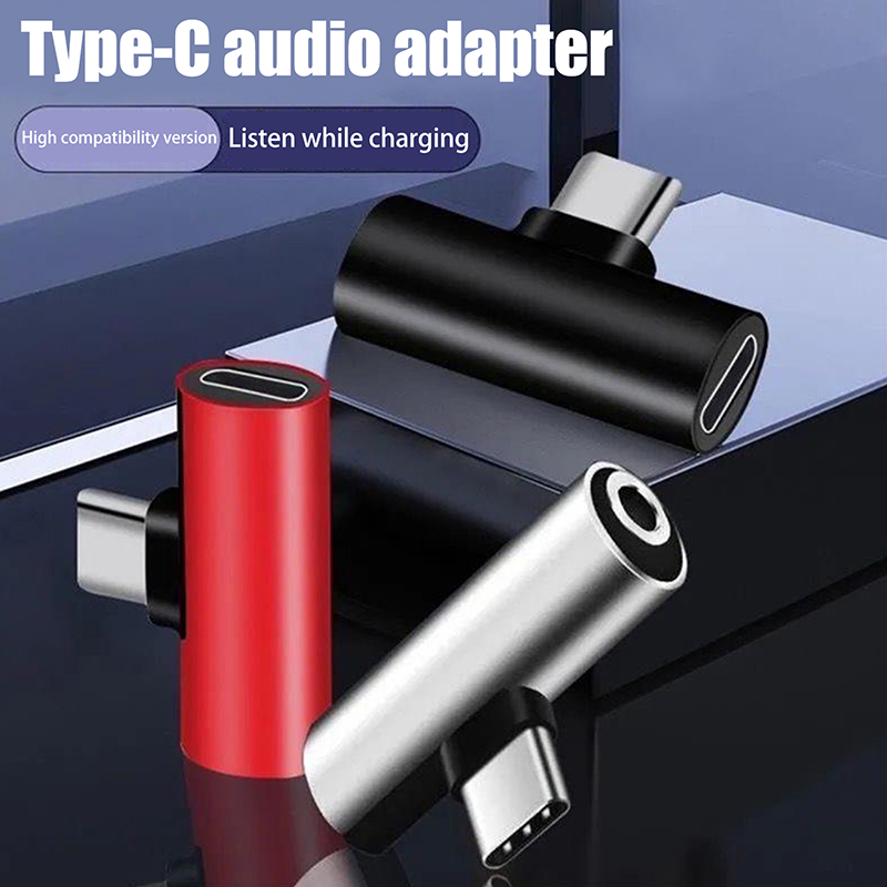 Adaptadores de metal USB Tipo- - Earphone Splitter Jack avaliação e preço