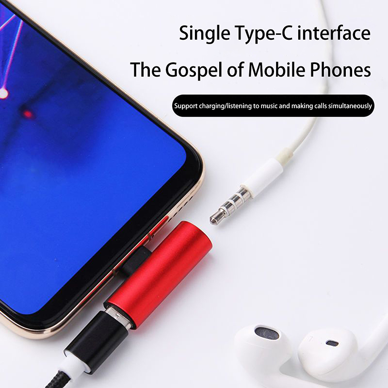 Adaptadores de metal USB Tipo- - Earphone Splitter Jack avaliação e preço