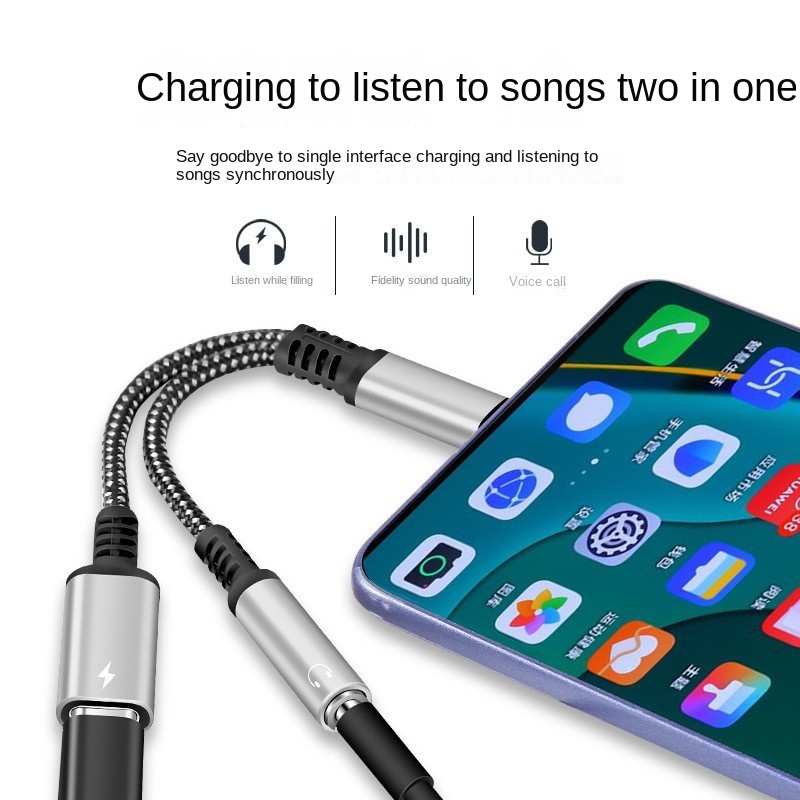 Cabo do carregador rápido com  - Earphone Splitter Jack avaliação e preço