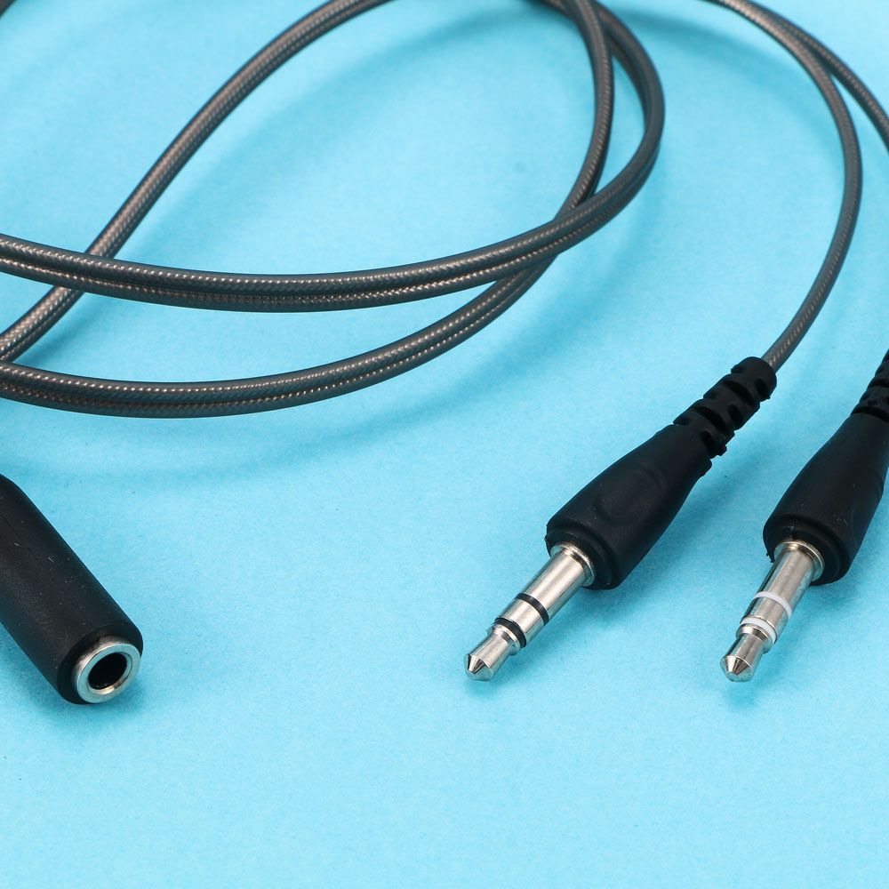 1m 3.5mm fêmea para 2 macho ad - Audio Splitter Y avaliação e preço