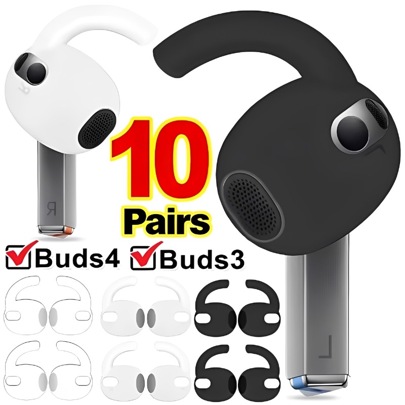 1-10 Pares de Pontas de Silico - Silicone Ear Tip Replacement avaliação e preço