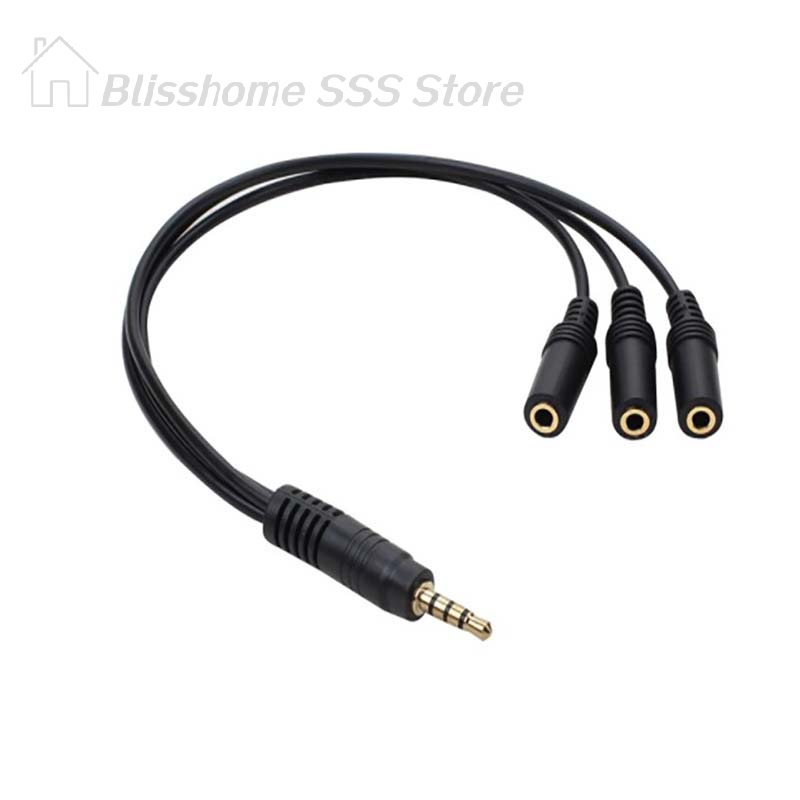 【S】Adaptador Divisor de Áudio  - Earphone Splitter Jack avaliação e preço