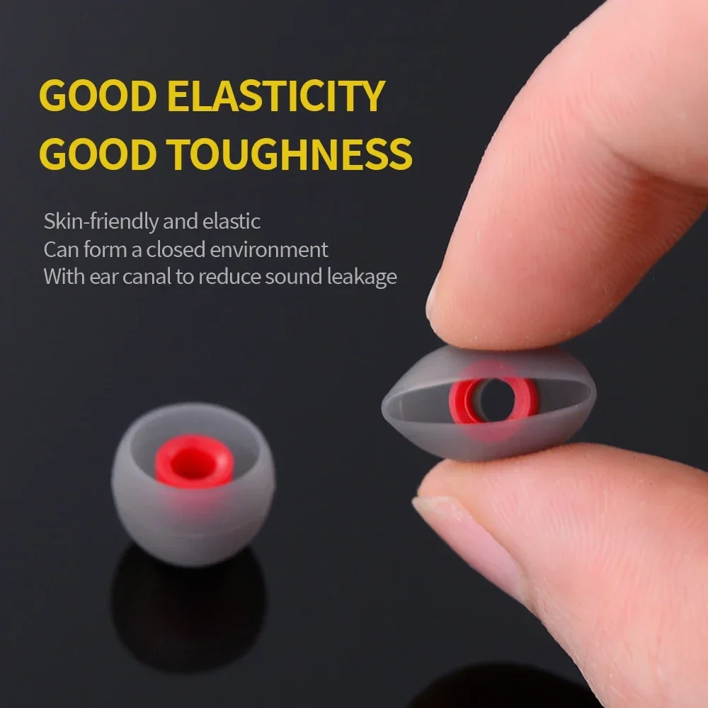 1/60 Pares de Capas de Silicon - Silicone Ear Tip Replacement avaliação e preço