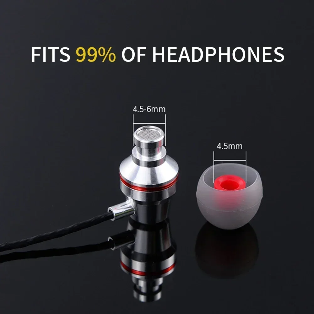 1/60 Pares de Capas de Silicon - Silicone Ear Tip Replacement avaliação e preço