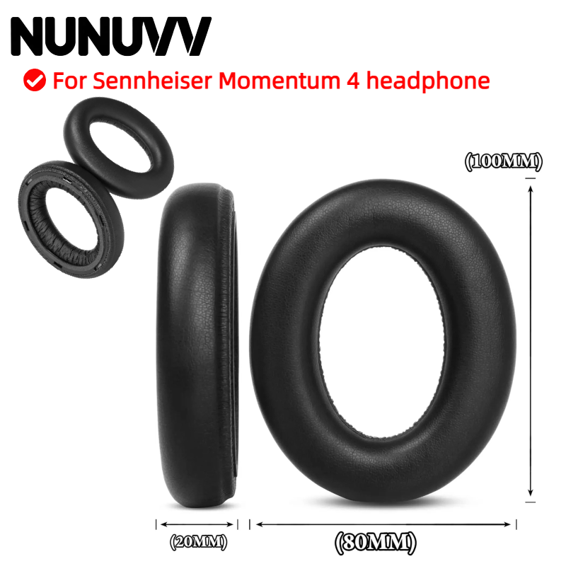 Almofadas auriculares NUNUVV c - Sennheiser Headphone Momentum 4 avaliação e preço