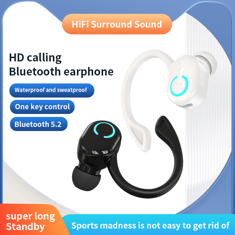 Vaorlo bluetooth 5.2 fone de o - Sports Earphone Hook avaliação e preço