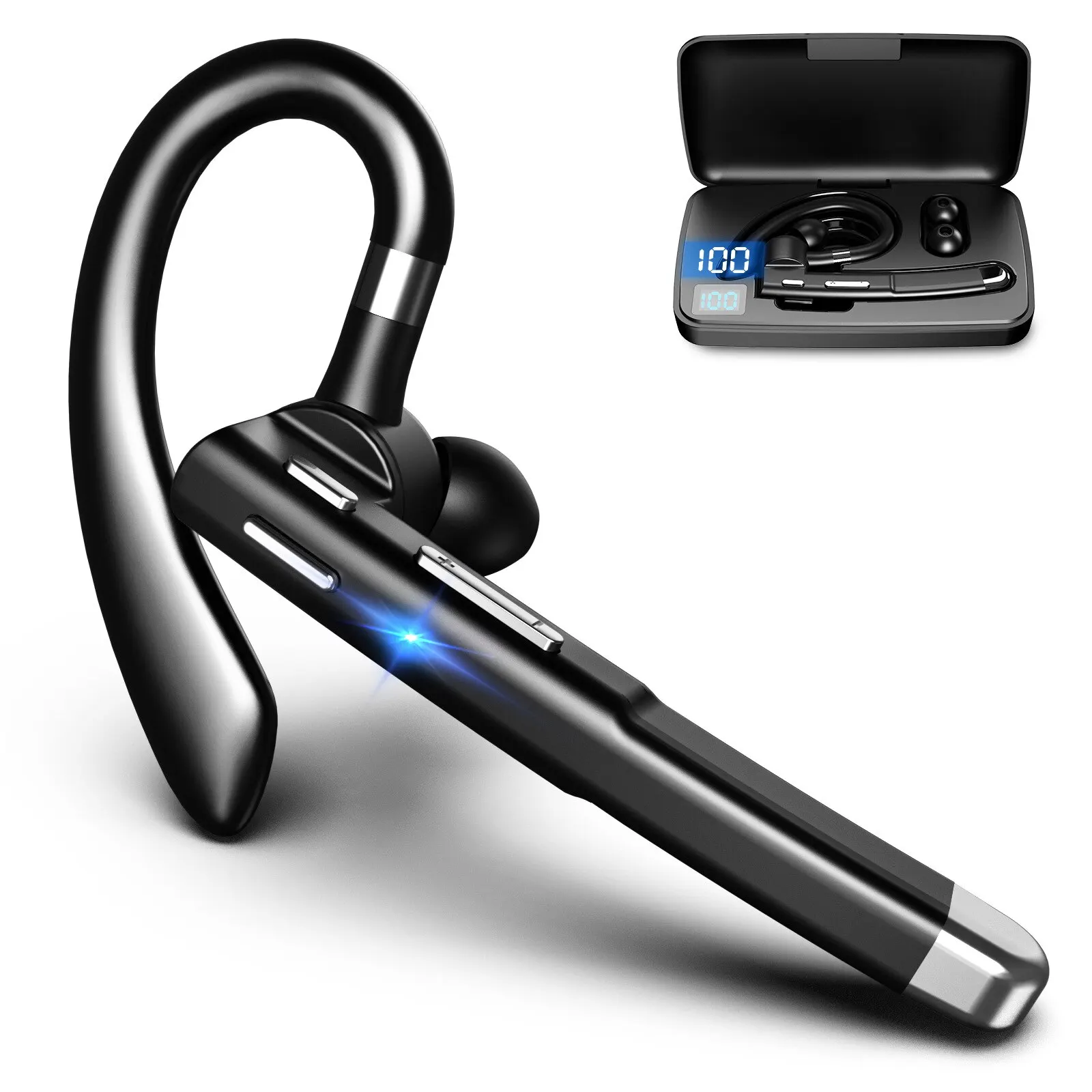 Fone de ouvido Bluetooth com c - Sports Earphone Hook avaliação e preço